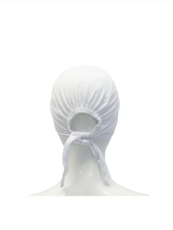 Sura Tie Back Bonnet White - Image 4