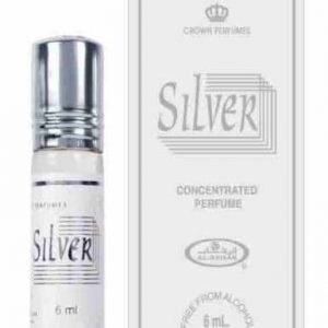 Silver Al Rehab Perfume Fragrance Oil Roll On Scent 6ML