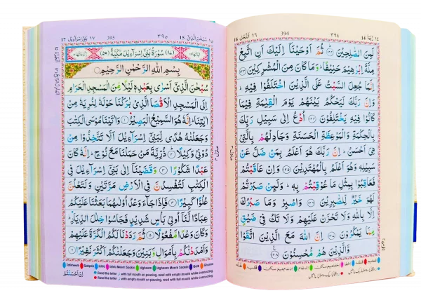 Holy Quran Colour Coded Quran with Colour Coded Manzils (Persian/Urdu script) - Image 4