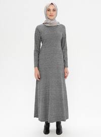 Minea Gray - Crew neck - Unlined - - Dress