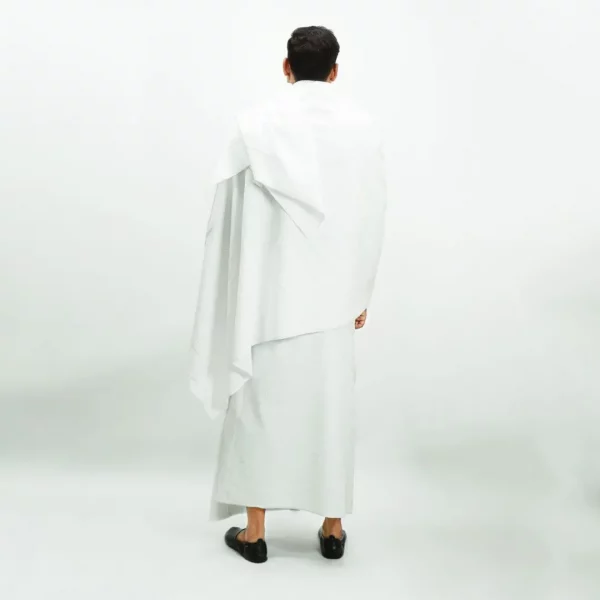 Haramain Ihram Towel 2pcs set- Super Soft Microfiber - Adult Standard - Image 5