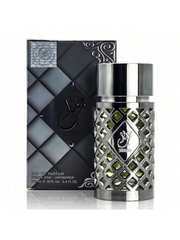 Jazzab Silver Perfume 100ml Eau De Parfum for Men by Ard Al Zaafaran - Fresh Citrus Woody Fragrance