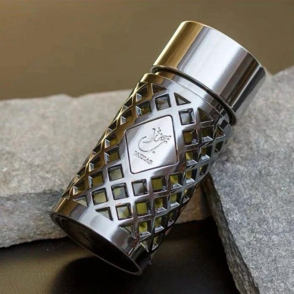 Jazzab Silver Perfume 100ml Eau De Parfum for Men by Ard Al Zaafaran - Fresh Citrus Woody Fragrance - Image 2