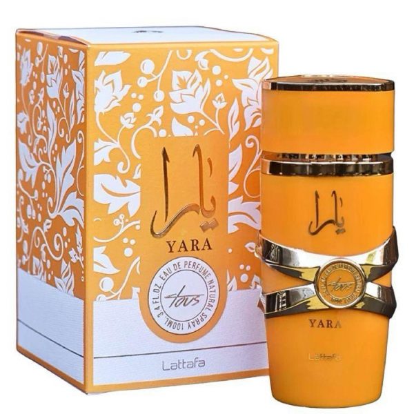Lattafa Yara Tous Eau De Parfum (100ml) - Arabian Long Lasting Women's Fragrance with Coconut, Mango, and Vanilla Notes