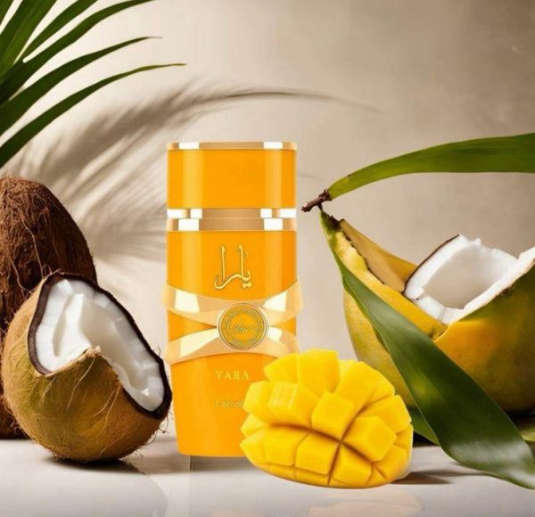 Lattafa Yara Tous Eau De Parfum (100ml) - Arabian Long Lasting Women's Fragrance with Coconut, Mango, and Vanilla Notes - Image 2