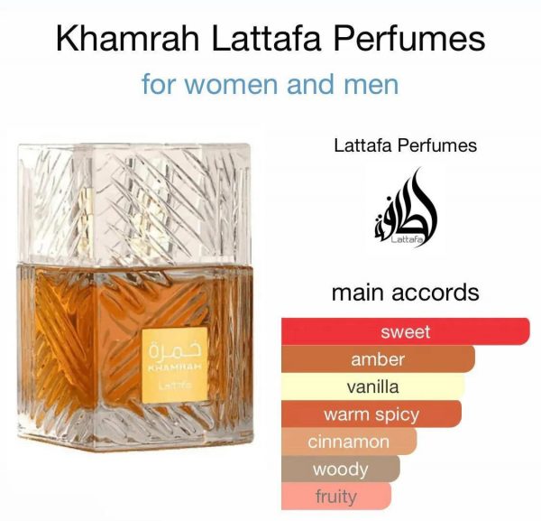Lattafa Khamrah Eau De Parfum 100ml I Arabian Luxury Scent - Image 4